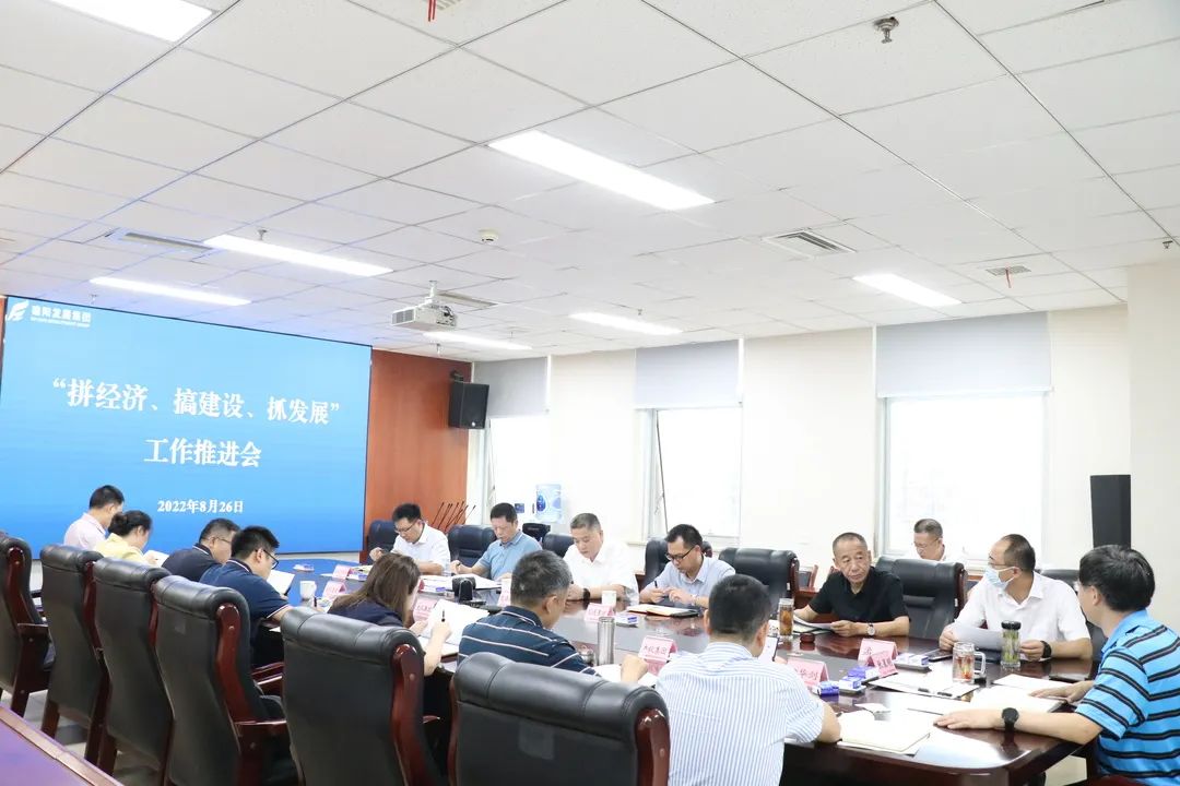 【拼經(jīng)濟(jì) 搞建設(shè) 抓發(fā)展】集團(tuán)公司組織召開“拼經(jīng)濟(jì)、搞建設(shè)、抓發(fā)展”工作推進(jìn)會